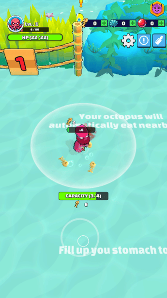 课体萝卜美女破解版下载-课体萝卜美女内置菜单mod版(Octopus Feast)下载 v1.7.1 安卓版游戏画面2